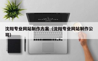 孝感沈阳专业网站制作方案（沈阳专业网站制作公司）